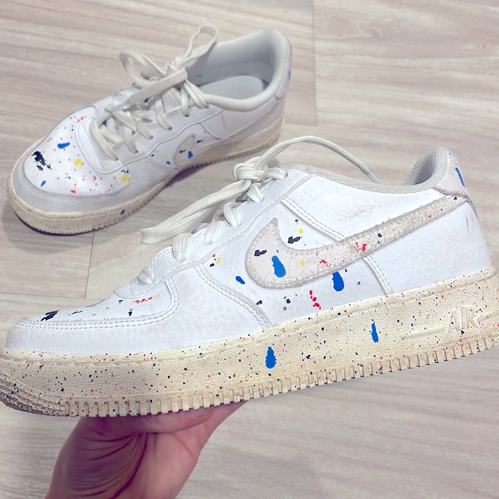 Nike AF1 painted edition